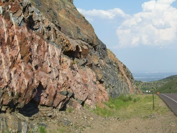 Injection gneiss along the Highway 40/Interstate 70 corridor